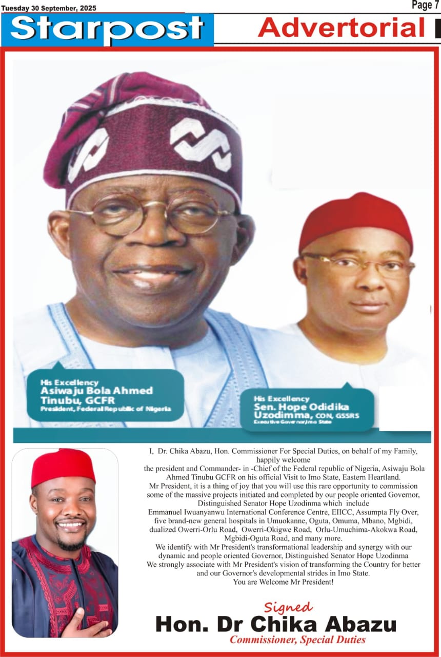 President Tinubu’s Visit to Imo State: A Celebration of Progress and Development